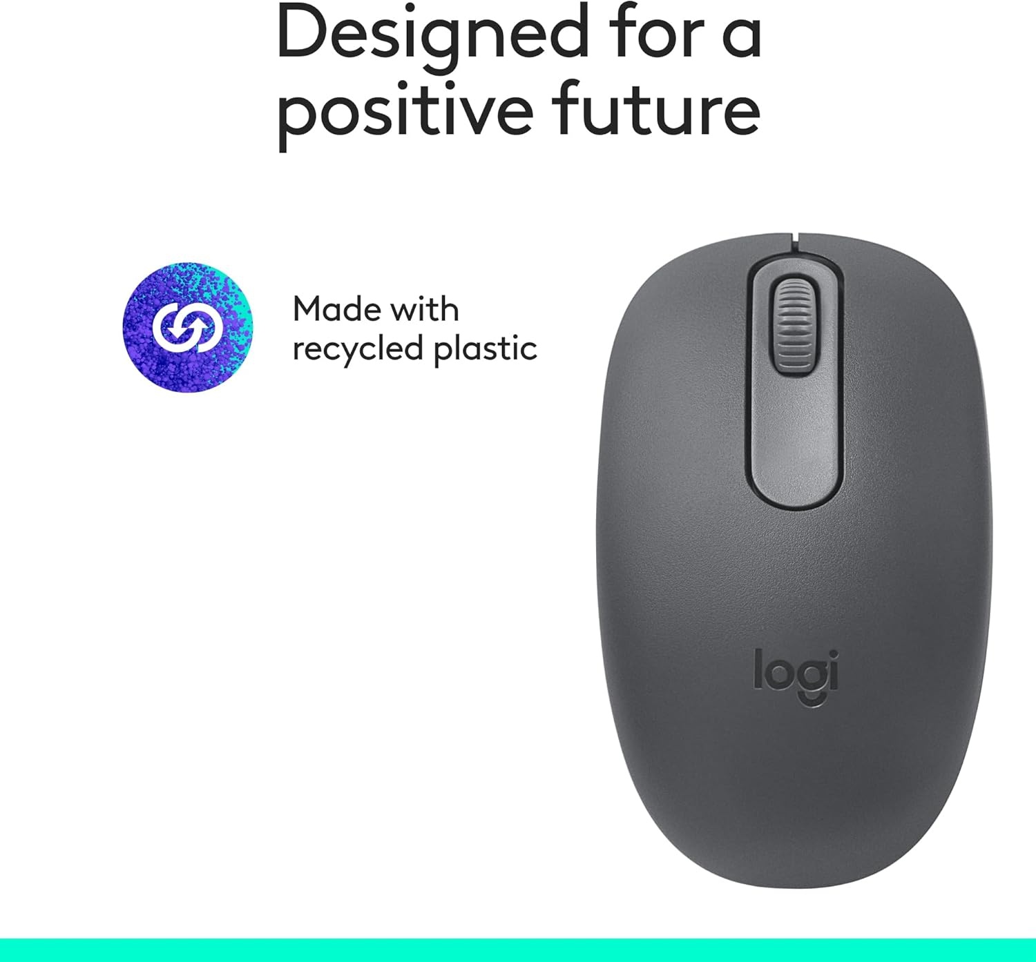 image:imageLogitech M196 Bluetooth Wireless Mouse Compact and Portable Mouse for Laptops Tablets and More 12Month Battery Smooth Tracking Compatible with PC and Mac Windows and macOS Off WhiteGraphite