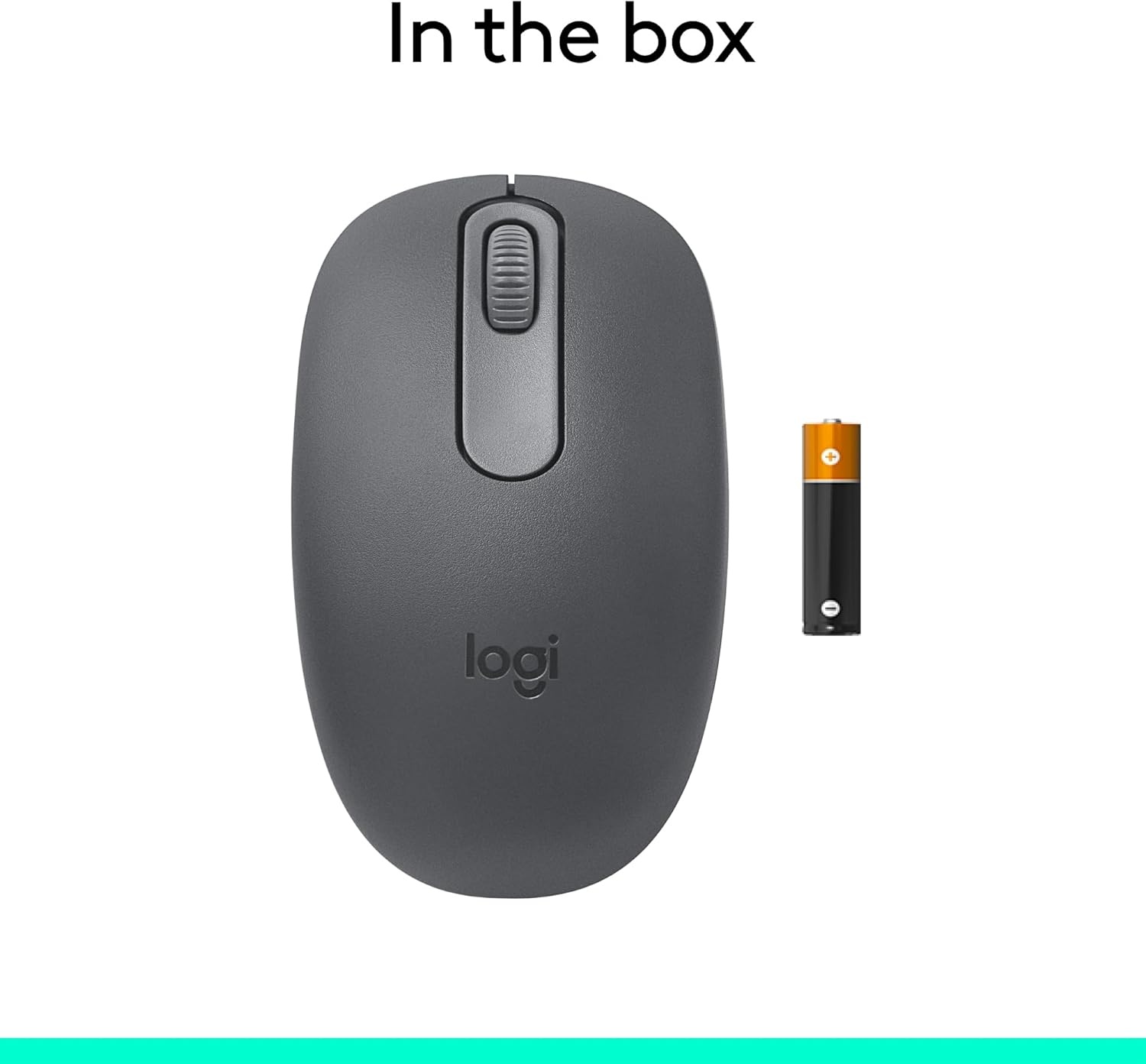 image:imageLogitech M196 Bluetooth Wireless Mouse Compact and Portable Mouse for Laptops Tablets and More 12Month Battery Smooth Tracking Compatible with PC and Mac Windows and macOS Off WhiteGraphite