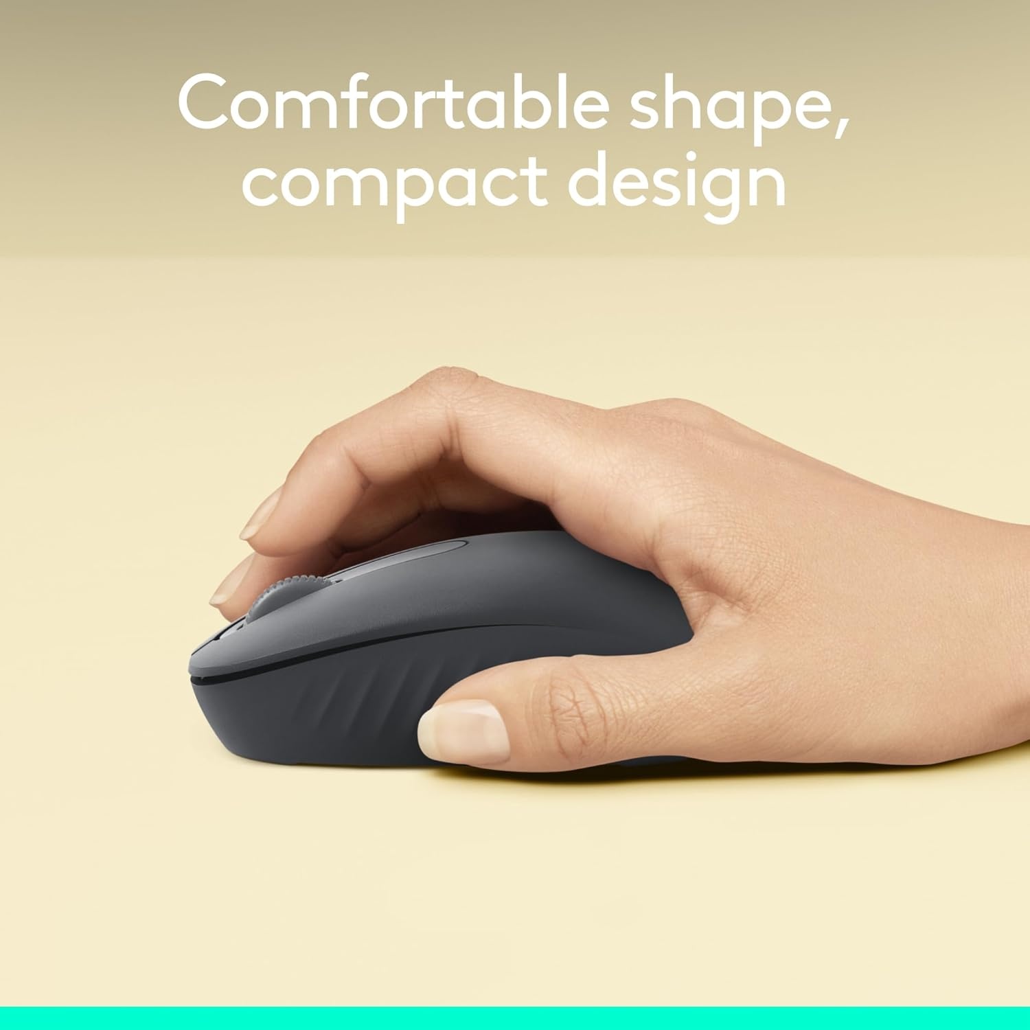 image:imageLogitech M196 Bluetooth Wireless Mouse Compact and Portable Mouse for Laptops Tablets and More 12Month Battery Smooth Tracking Compatible with PC and Mac Windows and macOS Off WhiteGraphite