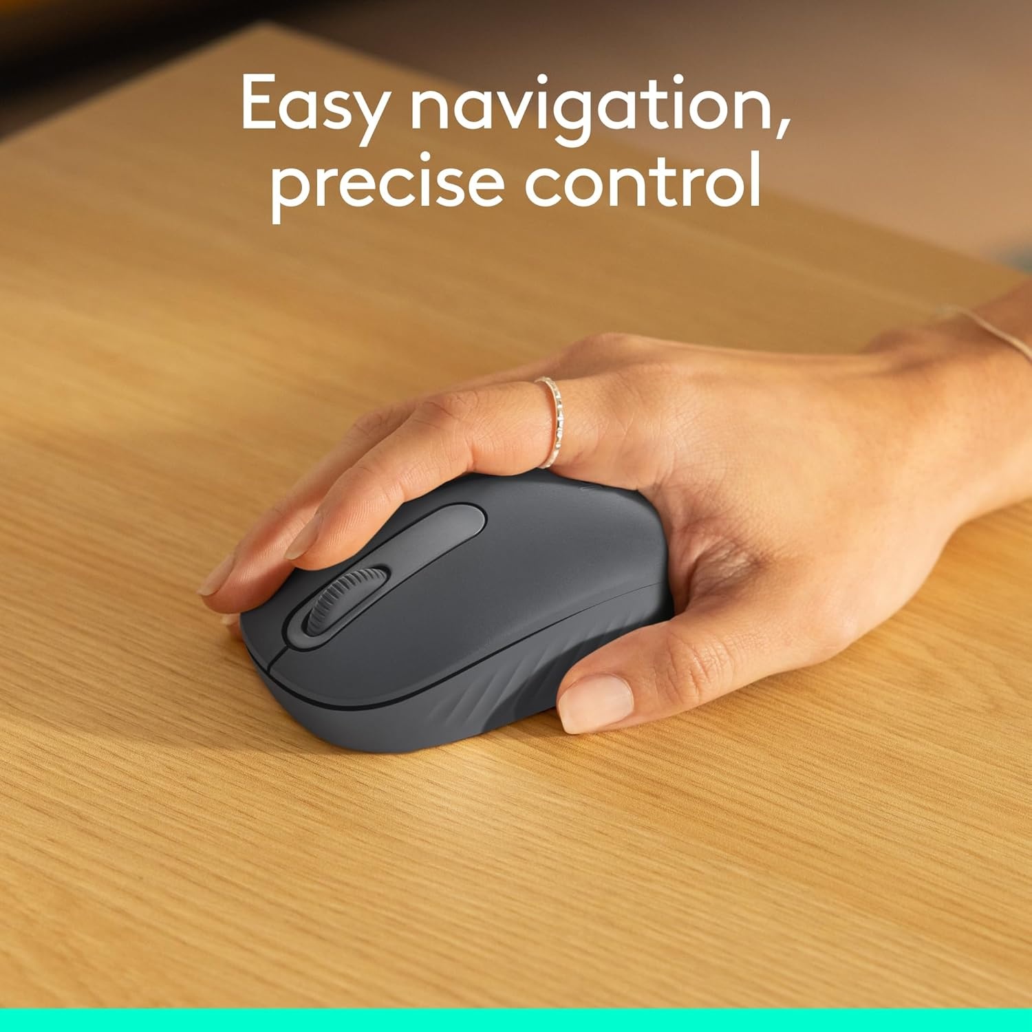 image:imageLogitech M196 Bluetooth Wireless Mouse Compact and Portable Mouse for Laptops Tablets and More 12Month Battery Smooth Tracking Compatible with PC and Mac Windows and macOS Off WhiteGraphite