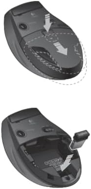 image:imageLogitech M720 Triathlon MultiDevice Wireless Mouse Bluetooth USB Unifying Receiver 1000 DPI 6 Programmable Buttons 2Year Battery Compatible with Laptop PC Mac iPadOS BlackM705
