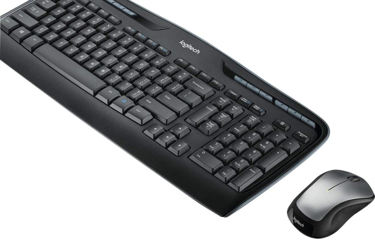 image:imageLogitech MK335 Wireless Keyboard and Mouse Combo H390 Wired Headset