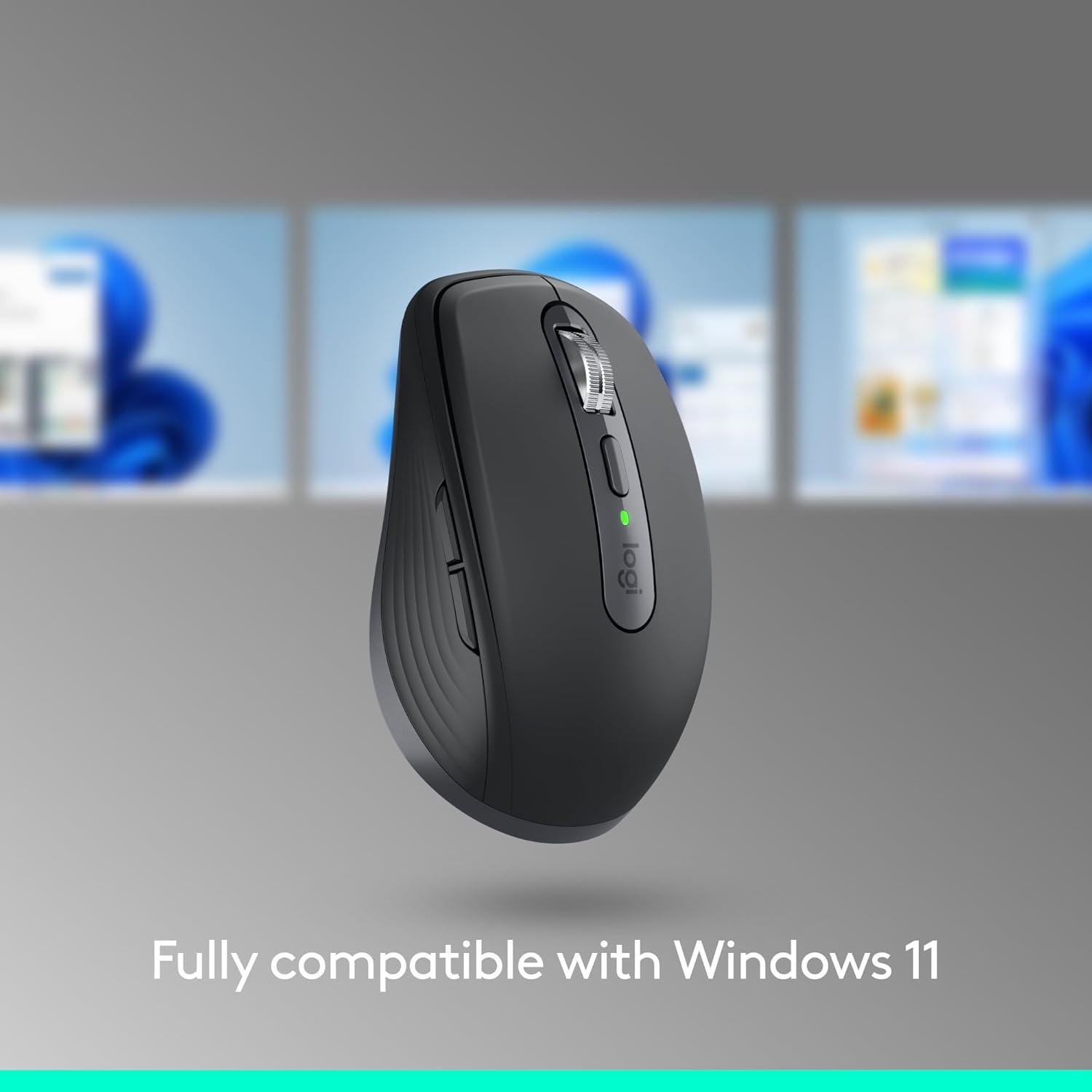 image:imageLogitech MX Anywhere 3S Compact Wireless Mouse Fast Scrolling 8K DPI AnySurface Tracking Quiet Clicks Programmable Buttons USB C Bluetooth Windows PC Linux Chrome Mac Pale GreyPale Grey