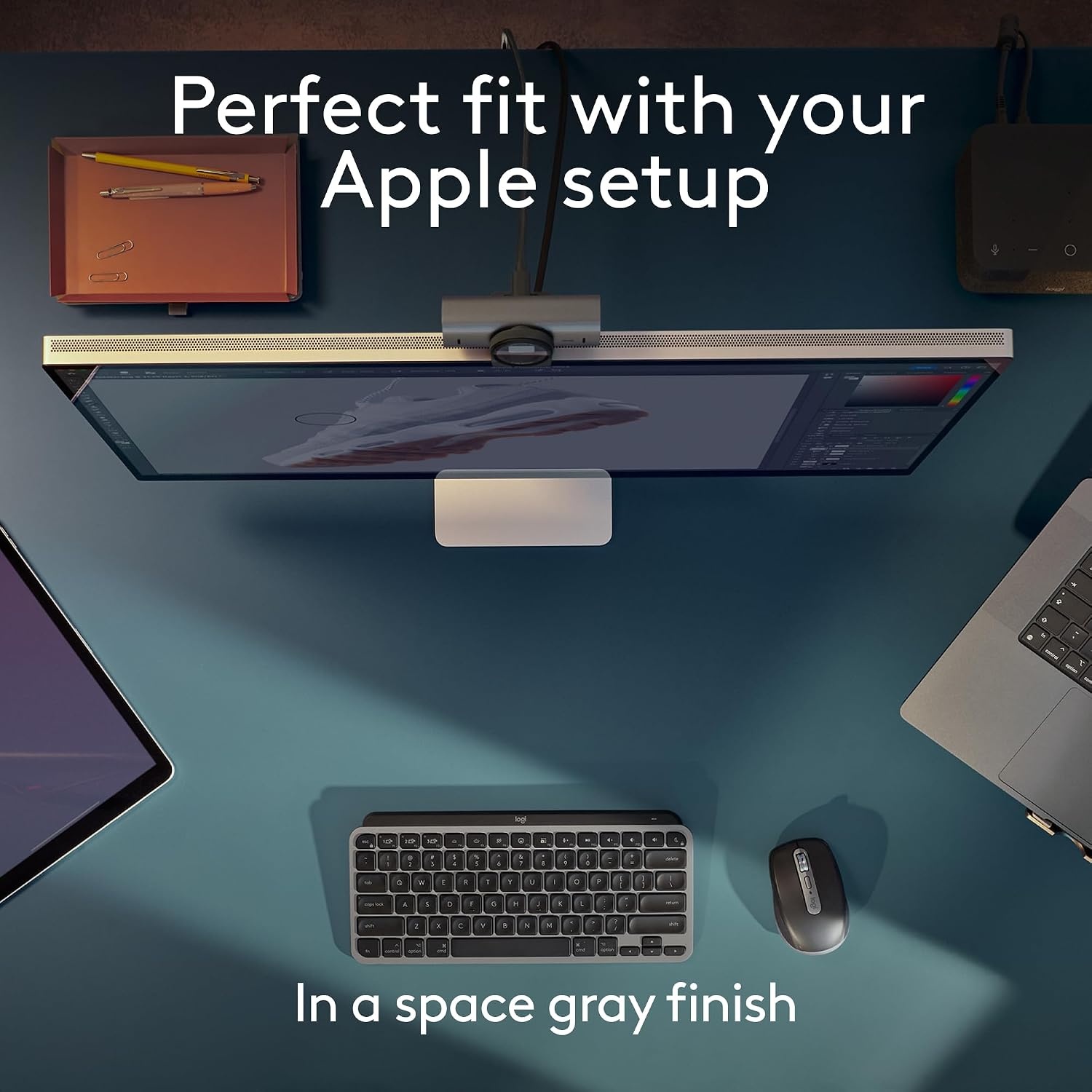 image:imageLogitech MX Anywhere 3S for Mac Compact Wireless Bluetooth Mouse 8K DPI AnySurface Tracking Quiet Clicks USB C Wireless Mouse for MacBook Pro MacBook Air iMac iPad Space GreySpace Grey