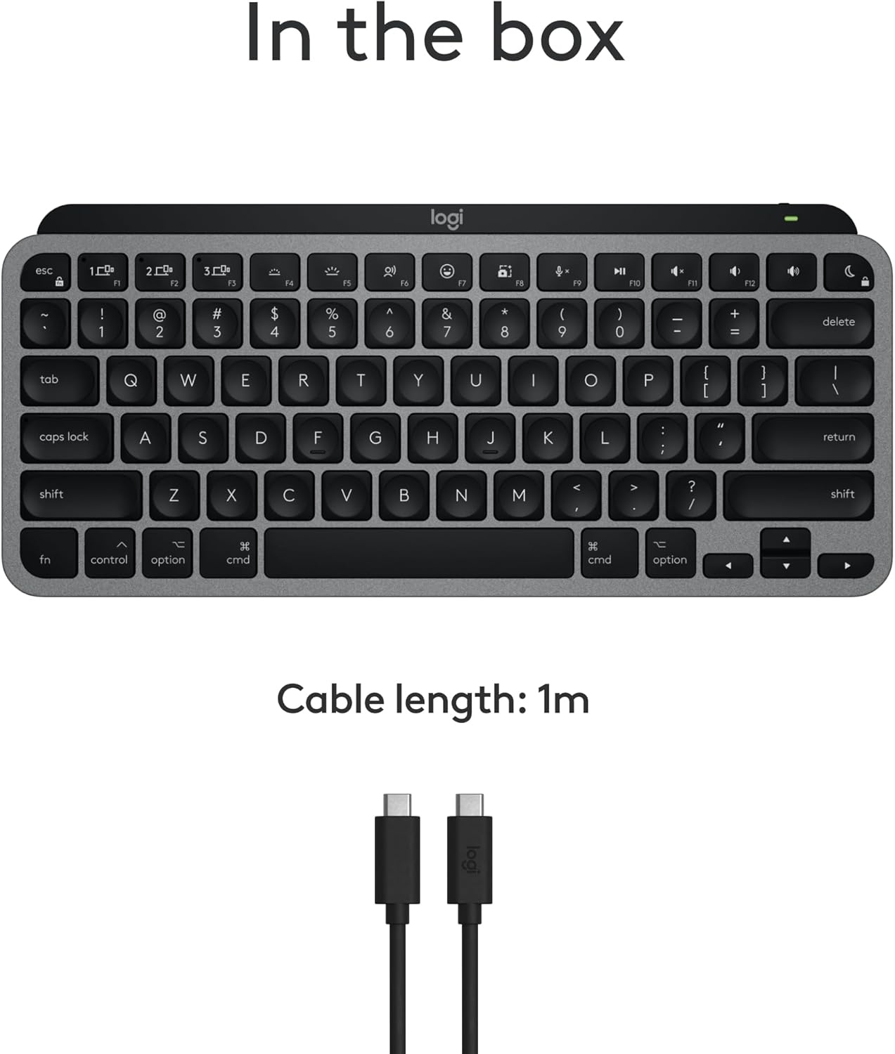 image:imageLogitech MX Keys S for Mac Wireless Keyboard Fluid Precise LaptopLike Typing Programmable Keys Backlit Bluetooth USB C Rechargeable for MacBook Pro MacBook Air iMac iPad Pale GreySpace Grey