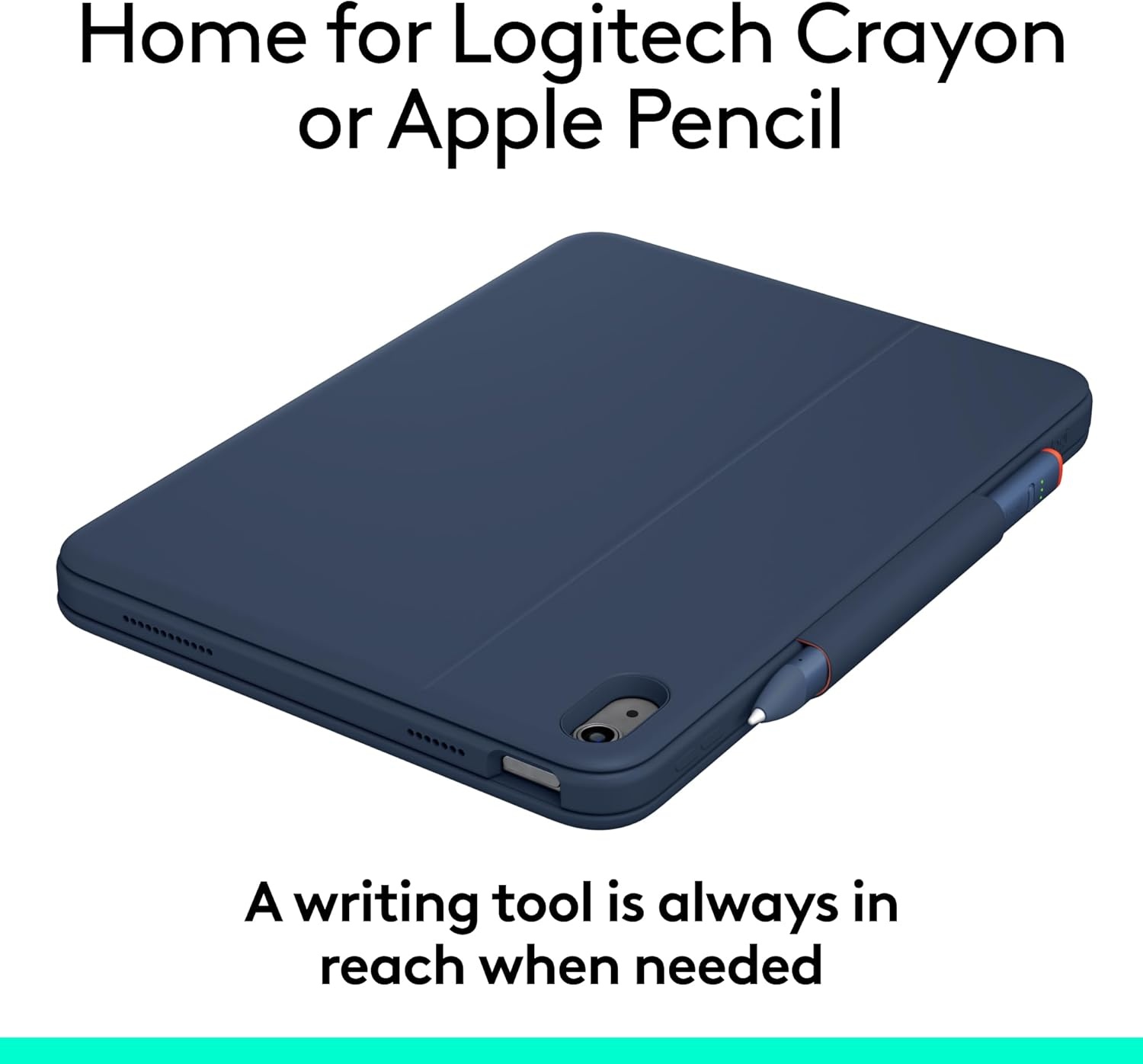 image:imageLogitech Rugged Combo 4 for iPad 10th Generation Protective Keyboard Case with Smart Connector and Durable SpillProof Keyboard