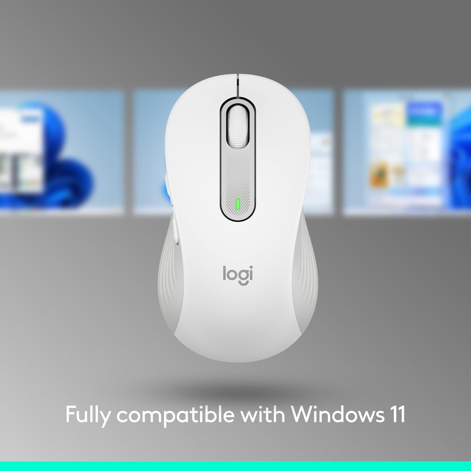 image:imageLogitech Signature M650 L for Business Wireless Mouse for Large Sized Hands Logi Bolt Bluetooth SmartWheel GraphiteOff White