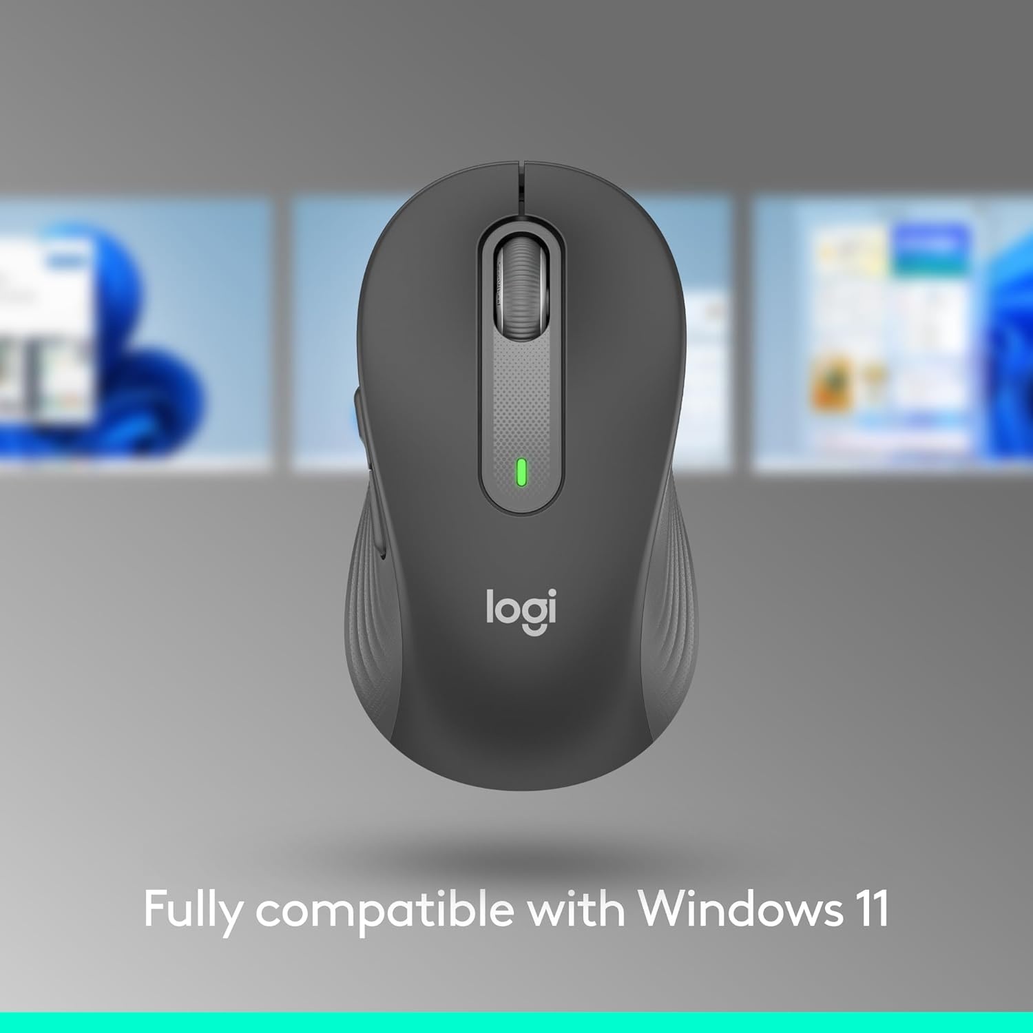 image:imageLogitech Signature M650 for Business Wireless Mouse for Small to Medium Sized Hands Logi Bolt Bluetooth SmartWheel GraphiteMedium