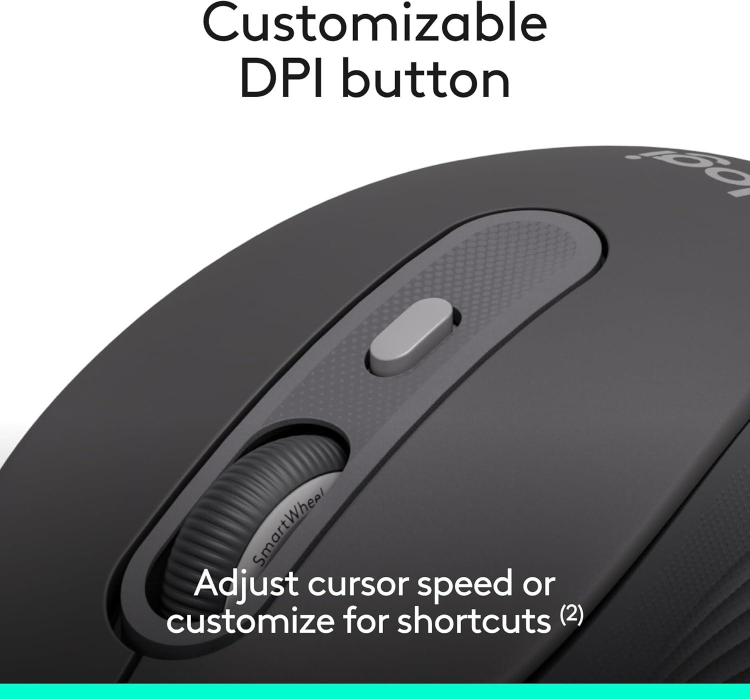 image:imageLogitech Signature Wired M520 L for Business Optical Wired Mouse USBC PlugandPlay WindowsMacChromePClaptops Graphite