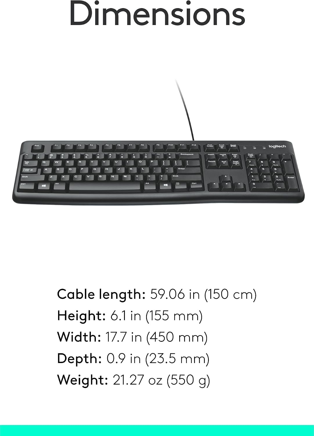 image:imageLogitech USB Keyboard for Business