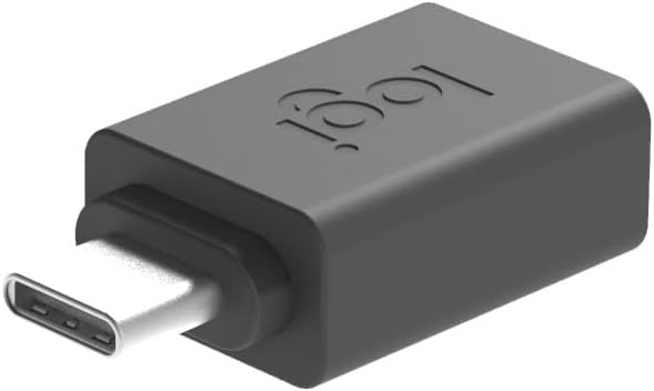 image:imageLogitech USBC to USBA Adapter11 x 07 x 04 Pack of 3