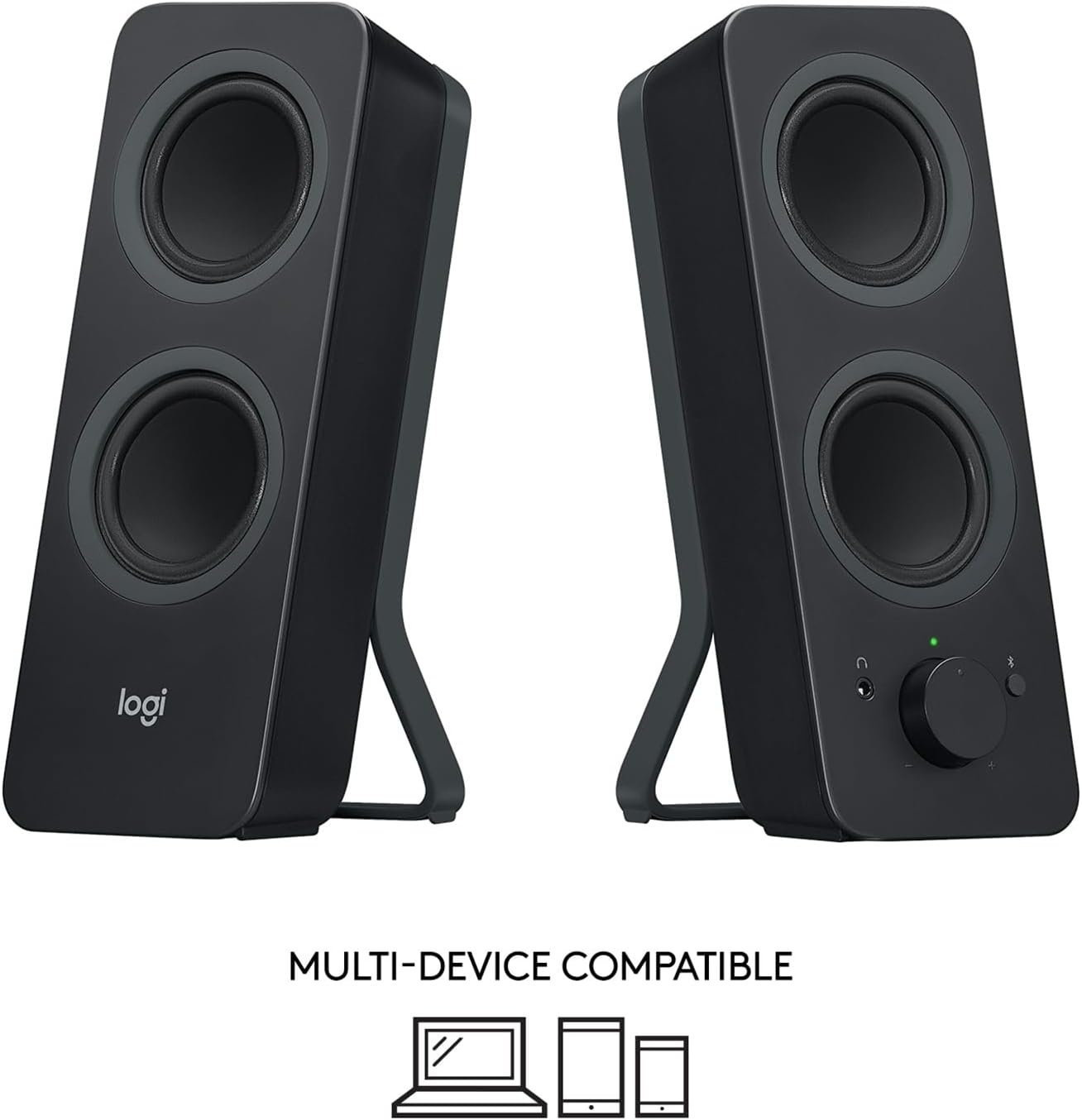 image:imageLogitech Z207 20 Stereo Computer Speakers with BluetoothBlack
