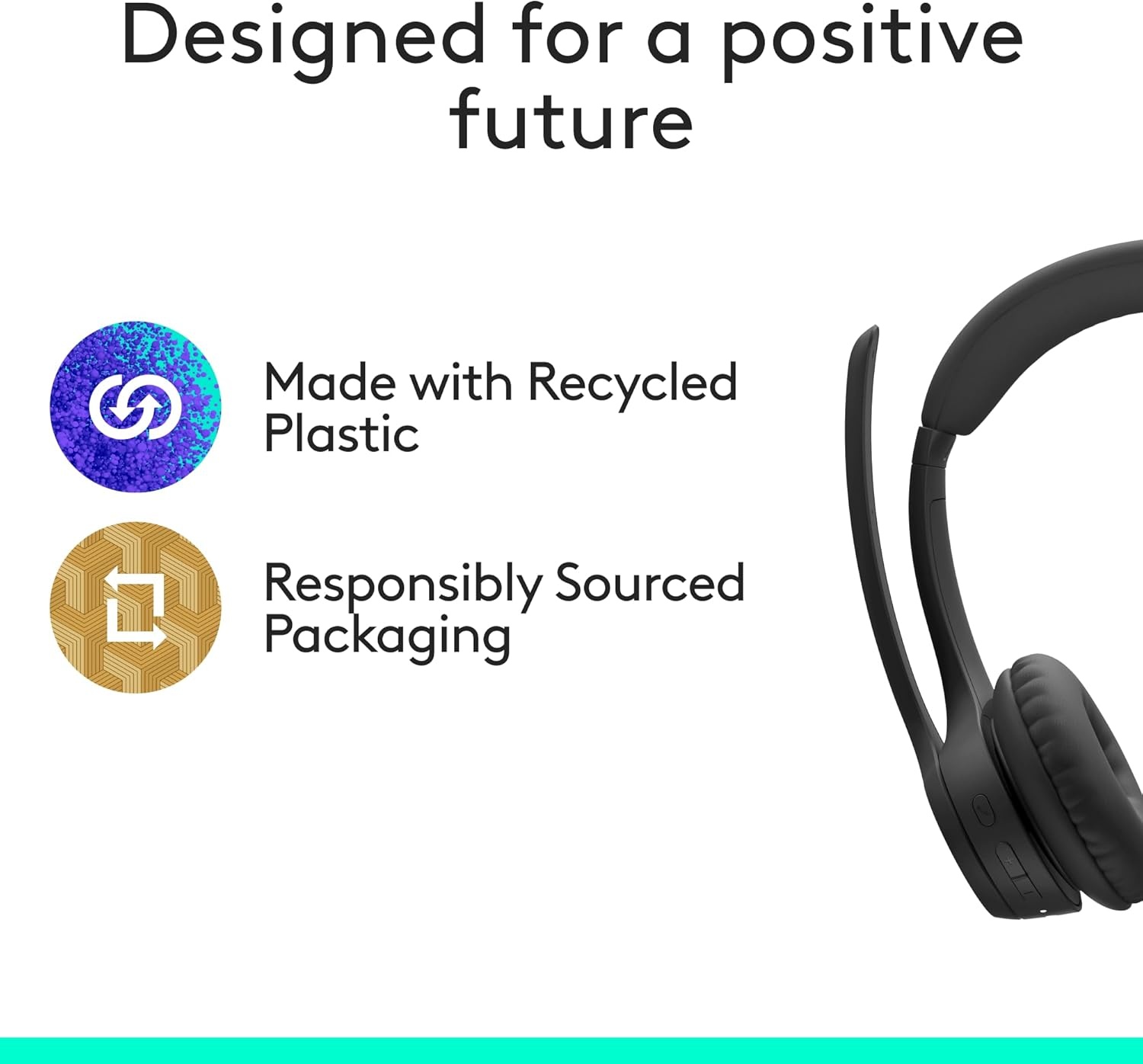 image:imageLogitech Zone 305 for Business Wireless Bluetooth Headset with Microphone for Google Meet Google Voice Zoom Compatible with Windows Mac Chrome Linux iOS iPadOS AndroidUC with dongle