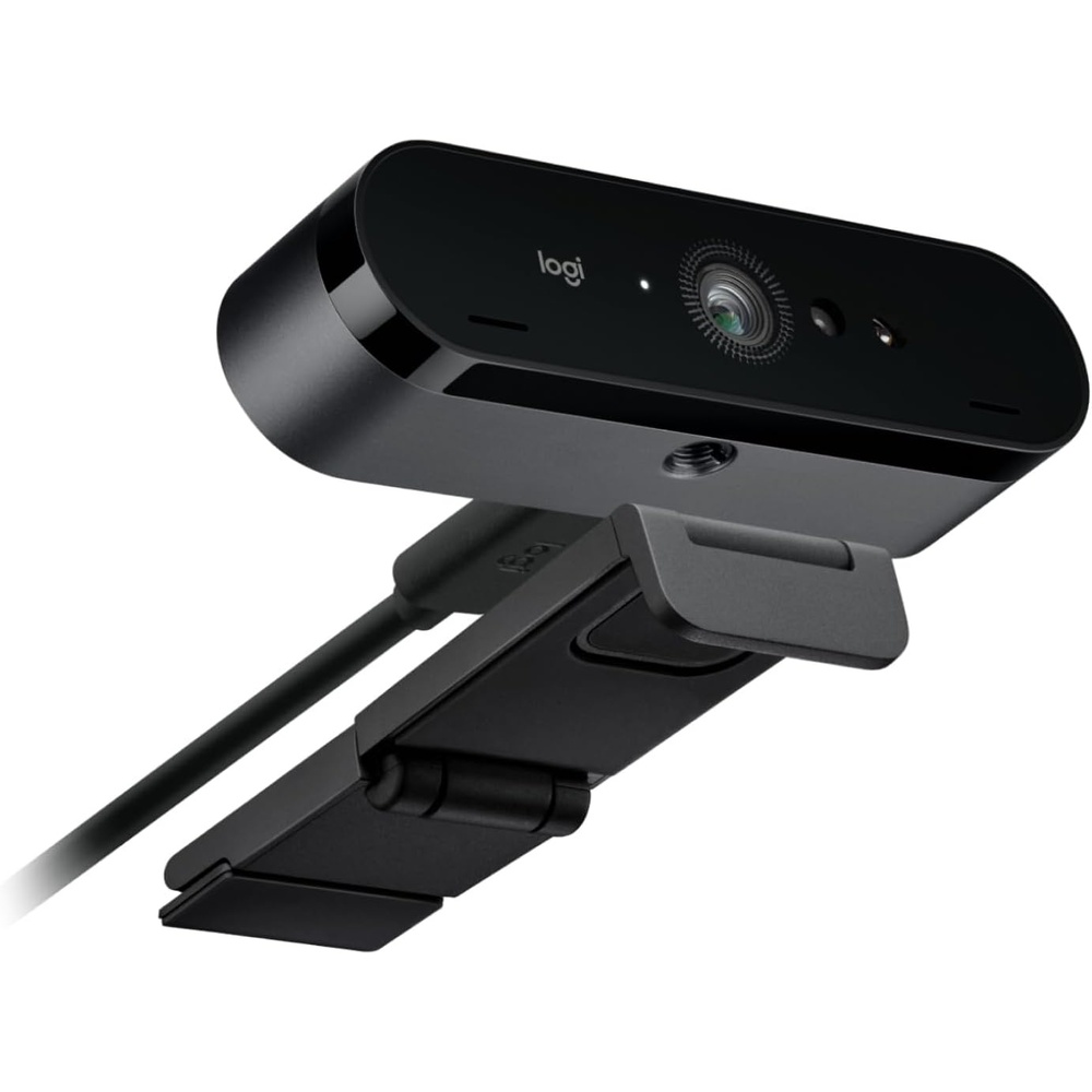 image:imageLogitech Brio 4K Webcam for Business biometrics login with Windows Hello autoLight Correction NoiseCancelling Works with Microsoft Teams Zoom Google Meet PCMac Graphite