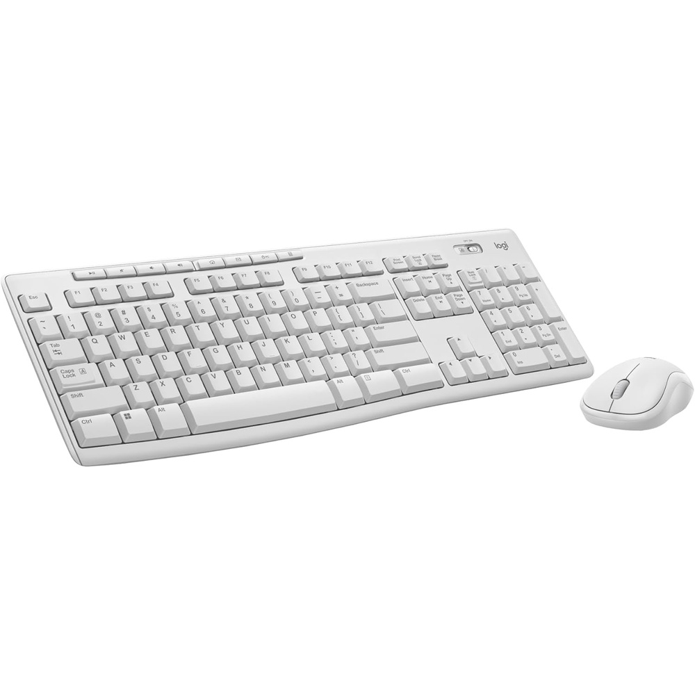 image:imageLogitech MK270 Wireless Keyboard and Mouse Combo for Windows 24 GHz Wireless Compact Mouse 8 Multimedia and Shortcut Keys 2Year Battery Life for PC Laptop  BlackOff White