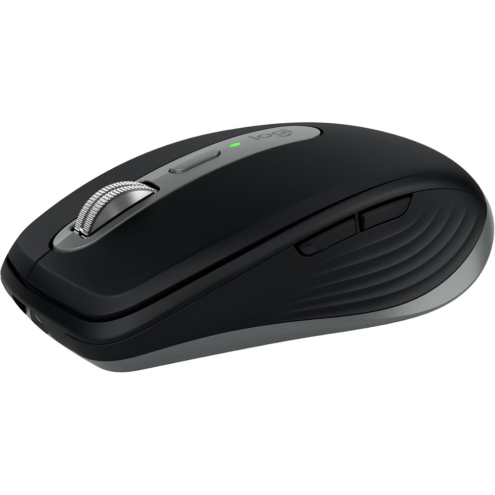 image:imageLogitech MX Anywhere 3S for Mac Compact Wireless Bluetooth Mouse 8K DPI AnySurface Tracking Quiet Clicks USB C Wireless Mouse for MacBook Pro MacBook Air iMac iPad Space GreySpace Grey