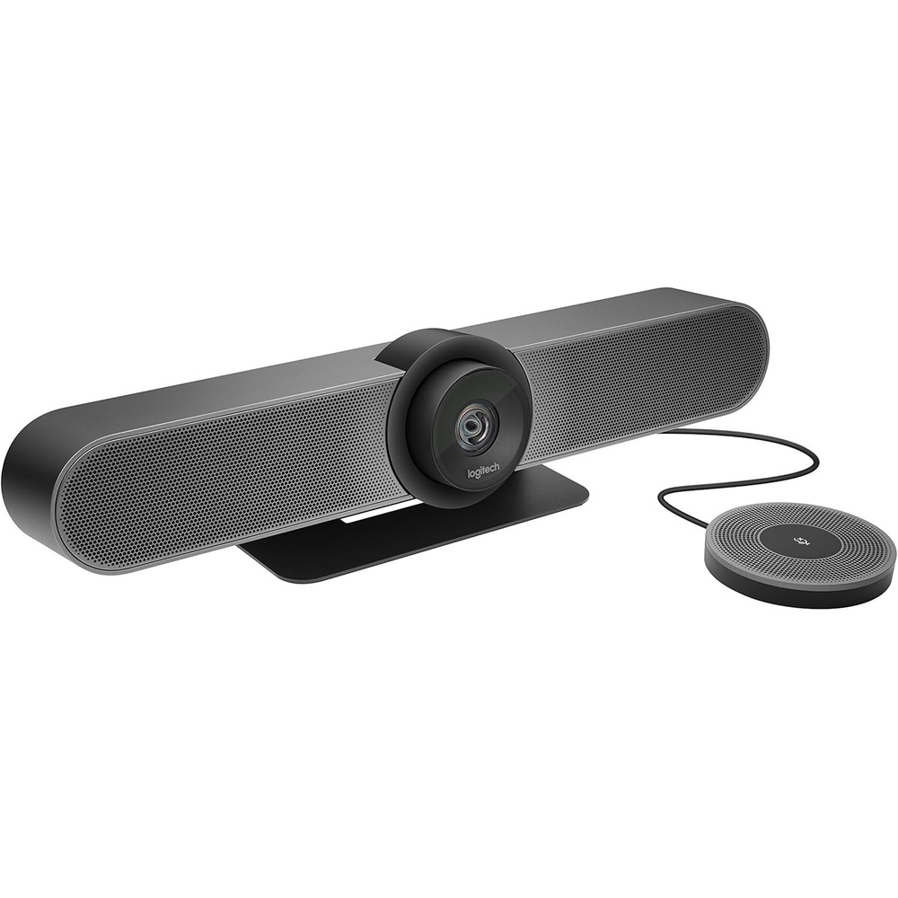 image:imageLogitech MeetUp and Expansion Mic HD Video and Audio Conferencing System for Small Meeting Rooms Renewed
