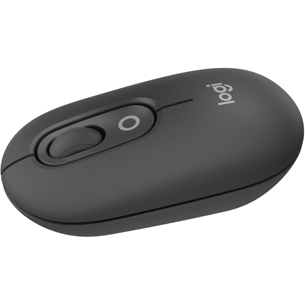 image:imageLogitech POP Mouse Compact and Portable Wireless Bluetooth Mouse with Programmable Buttons and Quiet Clicks EasySwitch Between up to 3 Devices Laptop Tablet PC  OffWhiteGraphite
