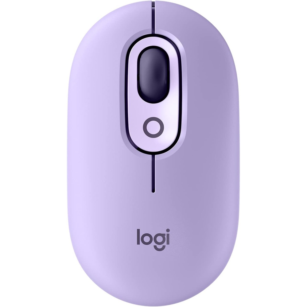 image:imageLogitech POP Mouse Compact and Portable Wireless Bluetooth Mouse with Programmable Buttons and Quiet Clicks EasySwitch Between up to 3 Devices Laptop Tablet PC OffWhiteCosmos