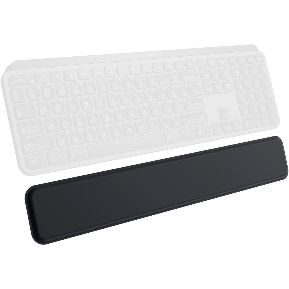 image:imageLogitech Palm Rest for MX Keys Premium NoSlip Support for Hours of Comfortable Typing Blackfull Pack of 8