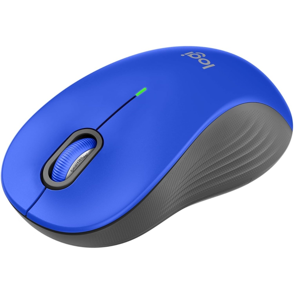 image:imageLogitech Signature M550 L Full Size Wireless Mouse for Large Sized Hands 2Year Battery Silent Clicks Bluetooth MultiDevice Compatibility BlueBlue