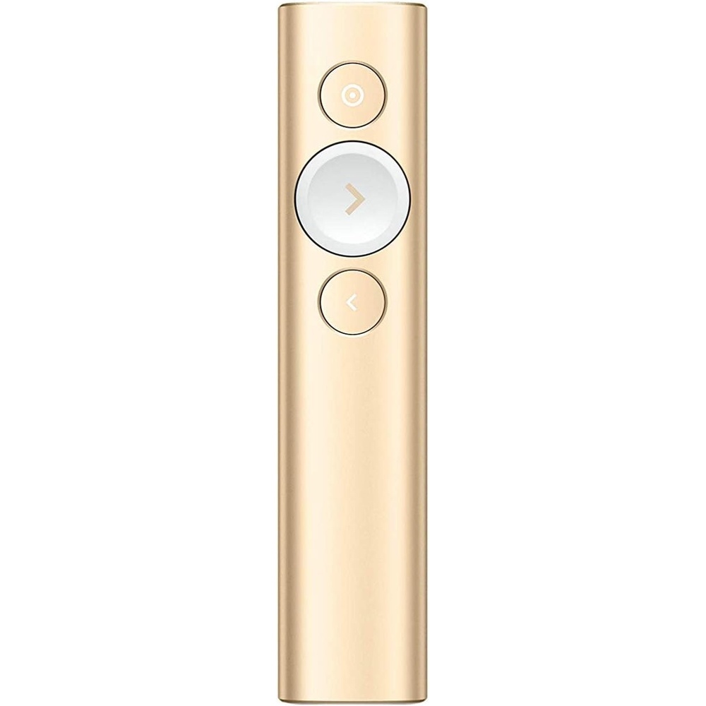image:imageLogitech Spotlight Presentation Remote  Universal Wireless Presentation Clicker with Laser Pointer Advanced Digital Highlighting Bluetooth 30 m Range and Quick Charging  BlackGold