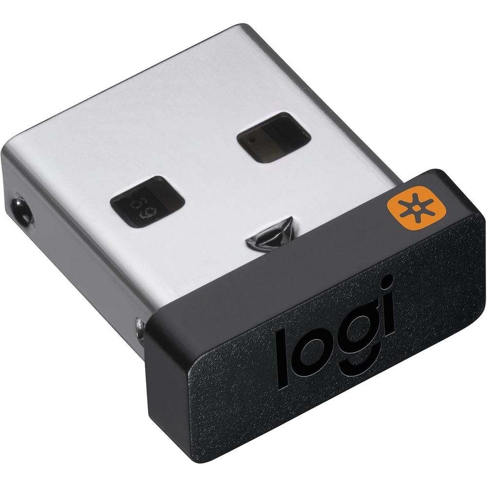 image:imageLogitech USB Unifying Receiver 24 GHz Wireless Technology USB Plug Compatible with All Unifying Devices Like Wireless Mouse and Keyboard PCMacLaptop  Black
