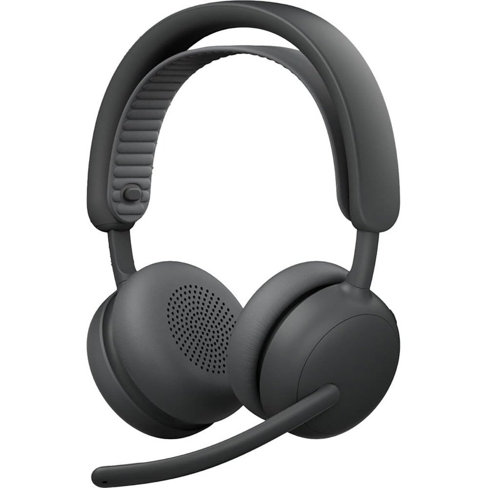 image:imageLogitech Zone Wireless 2 Premium Noise Canceling Headset with Hybrid ANC Bluetooth USBC USBA Certified for Microsoft Teams and Fast Pair Engineered for Intel Evo laptops GraphiteGraphite