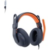 image:imageLogitech Zone Learn Wired Headsets for Learners Comfortable and Adjustable fit for Kids Replaceable Accessories Mic 35mm AUX and USBC for WindowsmacOSiPadOSAndroidMobile