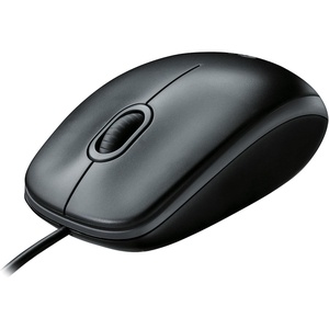 Logitech B100 Optical Mouse For Business Black (Renewed)