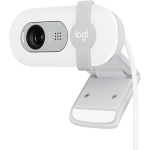 Logitech C270 Webcam, 720p, Widescreen Video Calling, Light Correction, Noise-Reducing Mic, Works with Zoom, Nintendo Switch 2’s New GameChat Mode, PC/Mac/Laptop/MacBook/Tablet – Black(Off White)