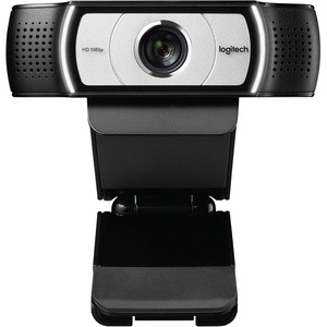 Logitech C930e 1080P HD Video Webcam – 90-Degree Extended View, Microsoft Lync 2013 and Skype Certified – Black(Webcam)