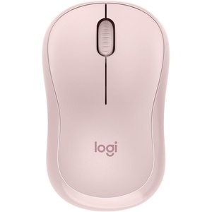 Logitech M185 Wireless Mouse, 2.4GHz with USB Mini Receiver, 12-Month Battery Life, 1000 DPI Optical Tracking, Ambidextrous, Compatible with PC, Mac, Laptop – Swift Grey(Rose)