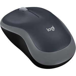 Logitech M185 Wireless Mouse, 2.4GHz with USB Mini Receiver, 12-Month Battery Life, 1000 DPI Optical Tracking, Ambidextrous, Compatible with PC, Mac, Laptop – Swift Grey(Swift Grey)