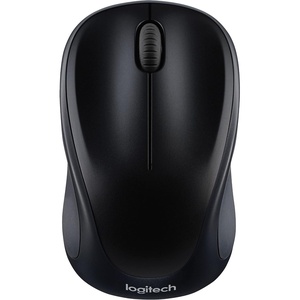 Logitech M317 Wireless Mouse, 2.4 GHz with USB Receiver, 1000 DPI Optical Tracking, 12 Month Battery, Compatible with PC, Mac, Laptop, Chromebook – Red(Black)