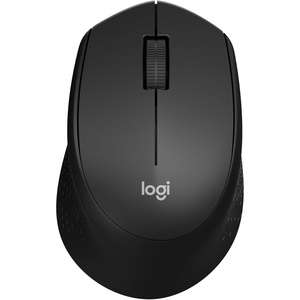 Logitech M330 Silent Wireless Mouse, 2.4GHz with USB Receiver, Optical Tracking, Quiet & Lightweight, Long Battery Life, for PC, Mac, Laptop, Chromebook – Black(Black)