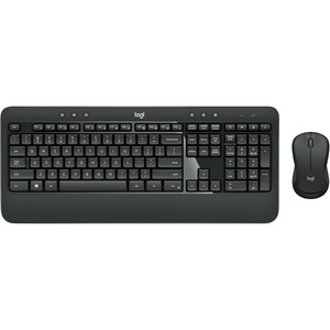 Logitech MK540 Advanced Wireless Keyboard and Mouse Combo for Windows, 2.4 GHz Unifying USB-Receiver, Multimedia Hotkeys, 3-Year Battery Life, for PC, Laptop(2024 Model)