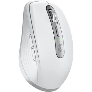 Logitech MX Anywhere 3S Wireless Mouse for Business – for Windows/Mac/Chrome/Linux, Bluetooth, Quiet Click, Secure Logi Bolt, Compact, 8K DPI, MagSpeed Scrolling – Graphite(Pale Grey)