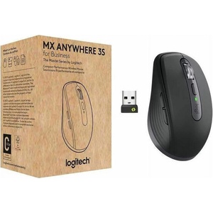 Logitech MX Anywhere 3S (for Business) Compact Wireless Mouse (Renewed)