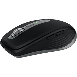 Logitech MX Anywhere 3S for Mac, Compact Wireless Bluetooth Mouse, 8K DPI Any-Surface Tracking, Quiet Clicks, USB C, Wireless Mouse for MacBook Pro, MacBook Air, iMac, iPad – Space Grey(Space Grey)