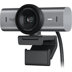 Logitech MX Brio Ultra HD 4K Webcam for Collaboration and Streaming, 1080p 60 FPS, Show Mode, Works with Microsoft Teams, Zoom, Google Meet, Nintendo Switch 2, Graphite(Graphite)