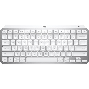 Logitech MX Keys S Wireless Keyboard, Low Profile, Fluid Precise Quiet Typing, Programmable Keys, Backlighting, Bluetooth, USB C Rechargeable, for Windows PC, Linux, Chrome, Mac – Graphite(Pale Grey)