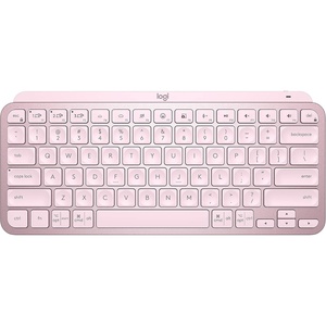 Logitech MX Keys S Wireless Keyboard, Low Profile, Fluid Precise Quiet Typing, Programmable Keys, Backlighting, Bluetooth, USB C Rechargeable, for Windows PC, Linux, Chrome, Mac – Graphite(Rose)
