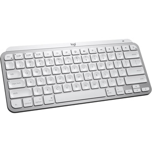 Logitech MX Keys S for Mac, Wireless Keyboard, Fluid, Precise Laptop-Like Typing, Programmable Keys, Backlit, Bluetooth USB C Rechargeable for MacBook Pro, MacBook Air, iMac, iPad – Pale Grey(Pale Grey)