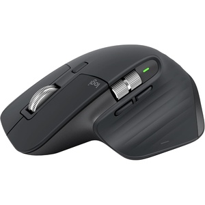 Logitech MX Master 3S Wireless Mouse Standard Edition with Logi Bolt USB Receiver, Ultra-Fast Scrolling, Ergo, 8K DPI, Track on Glass, Quiet Clicks, USB-C, Bluetooth, Windows, Linux, Chrome – Graphite(Graphite)