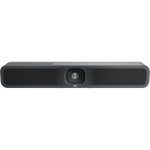 Logitech MeetUp 2 All-in-One USB Conference Room Camera, Compact Video Bar with Built-in AI Features, Works with Microsoft Teams, Zoom Rooms, Google Meet, and More,Color-Graphite.(MEETUP2)
