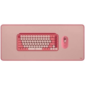 Logitech POP Keys Mechanical Wireless Keyboard with POP Mouse, Wireless Mouse and Desk Mat