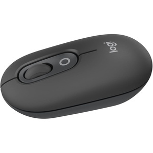 Logitech POP Mouse, Compact and Portable Wireless Bluetooth Mouse with Programmable Buttons and Quiet Clicks, Easy-Switch Between up to 3 Devices, Laptop, Tablet, PC – Off-White(Graphite)