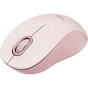 Logitech Signature M550 L Full Size Wireless Mouse – for Large Sized Hands, 2-Year Battery, Silent Clicks, Bluetooth, Multi-Device Compatibility – Blue(Rose)