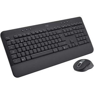 Logitech Signature MK650 Combo for Business Keyboard Mouse, W128151042 (Business Keyboard Mouse Included RF Wireless + Bluetooth QWERTY Danish, Finnish, Norwegian, Swedish)